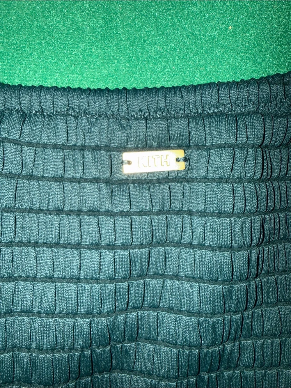 KITH dk green Bikini Bottom with Side Ties